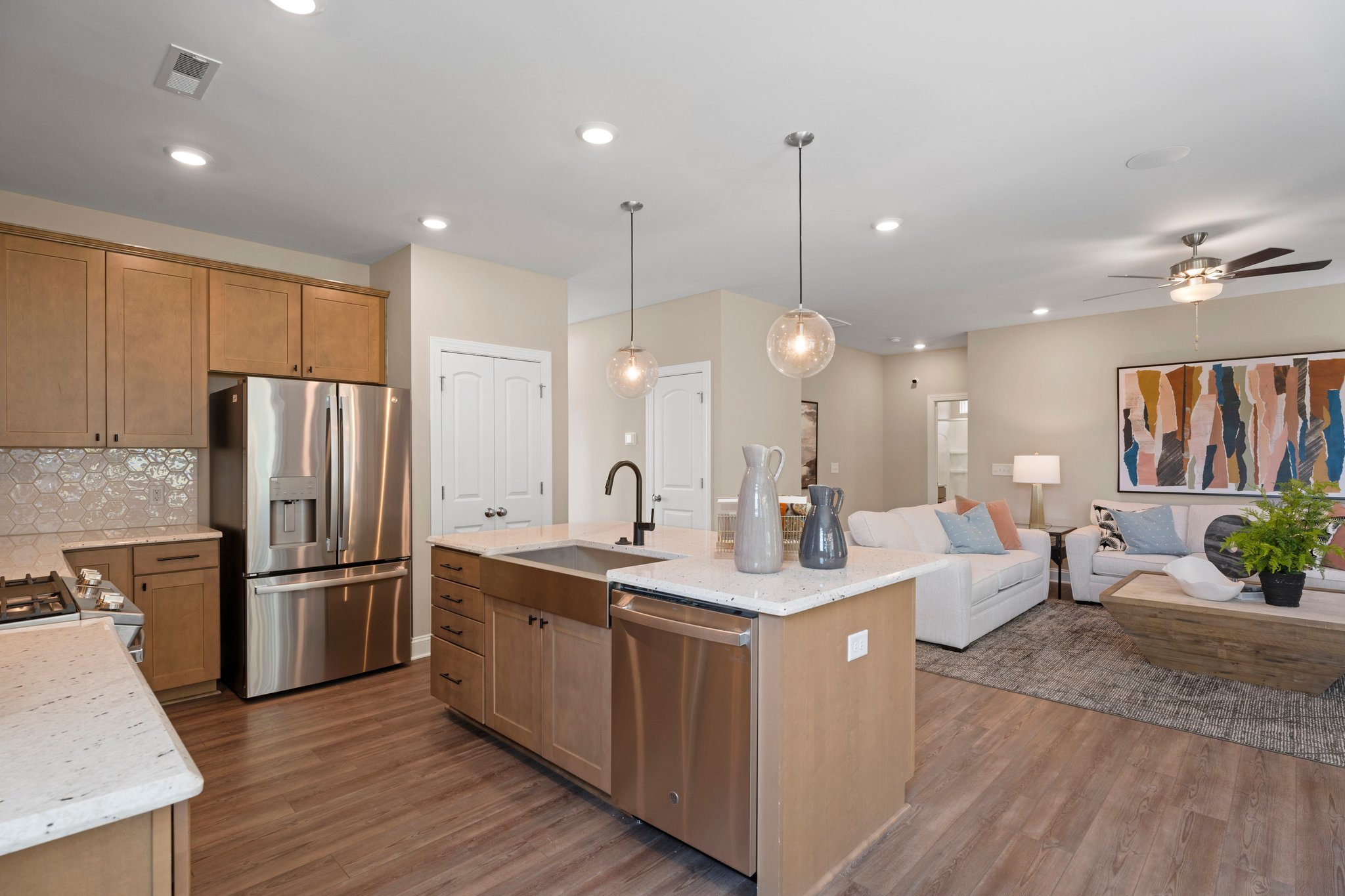 Hopewell Garden, Eastwood Homes community, new home kitchen